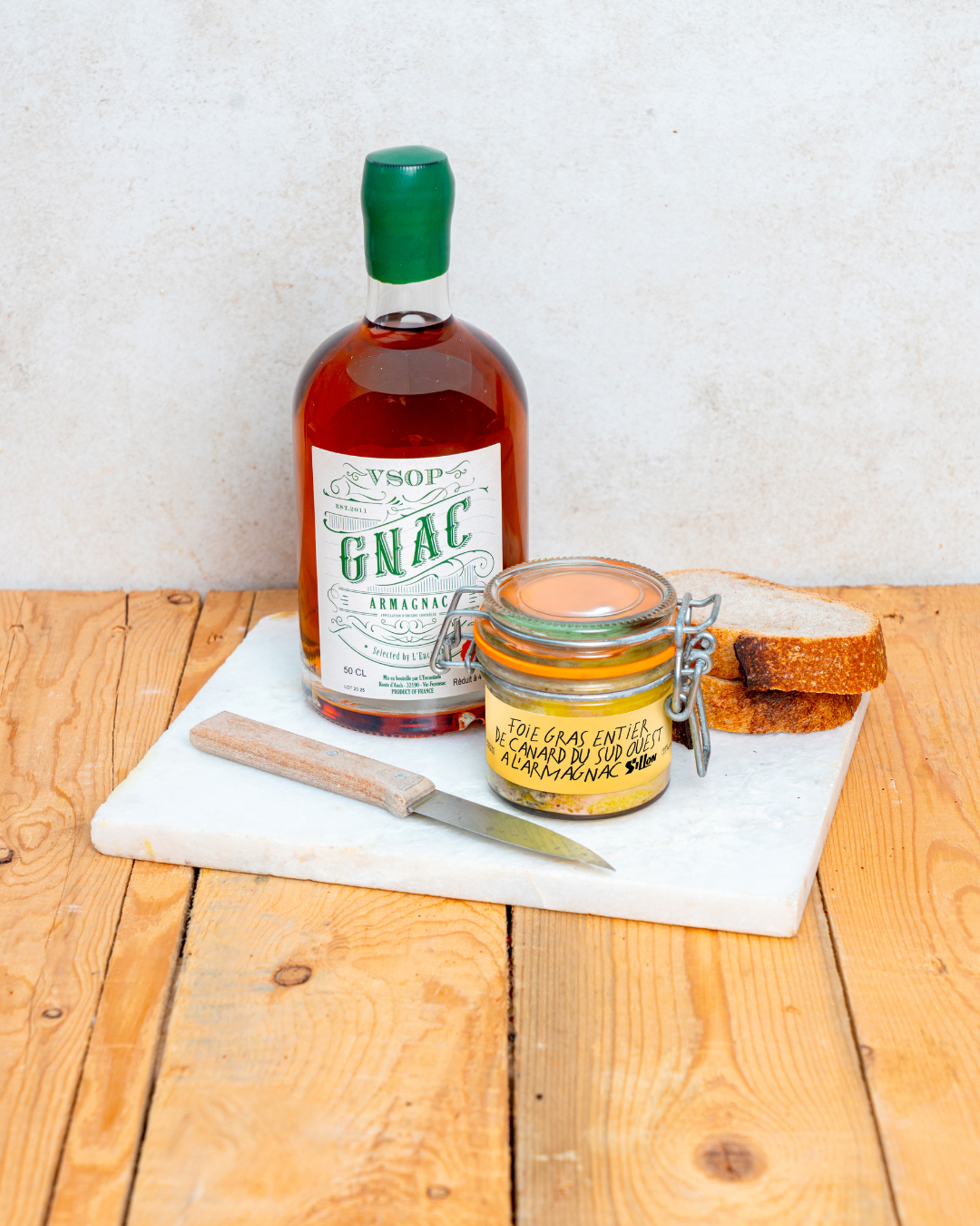 Foie Gras de Canard Entier IGP, Armagnac L'Encantada