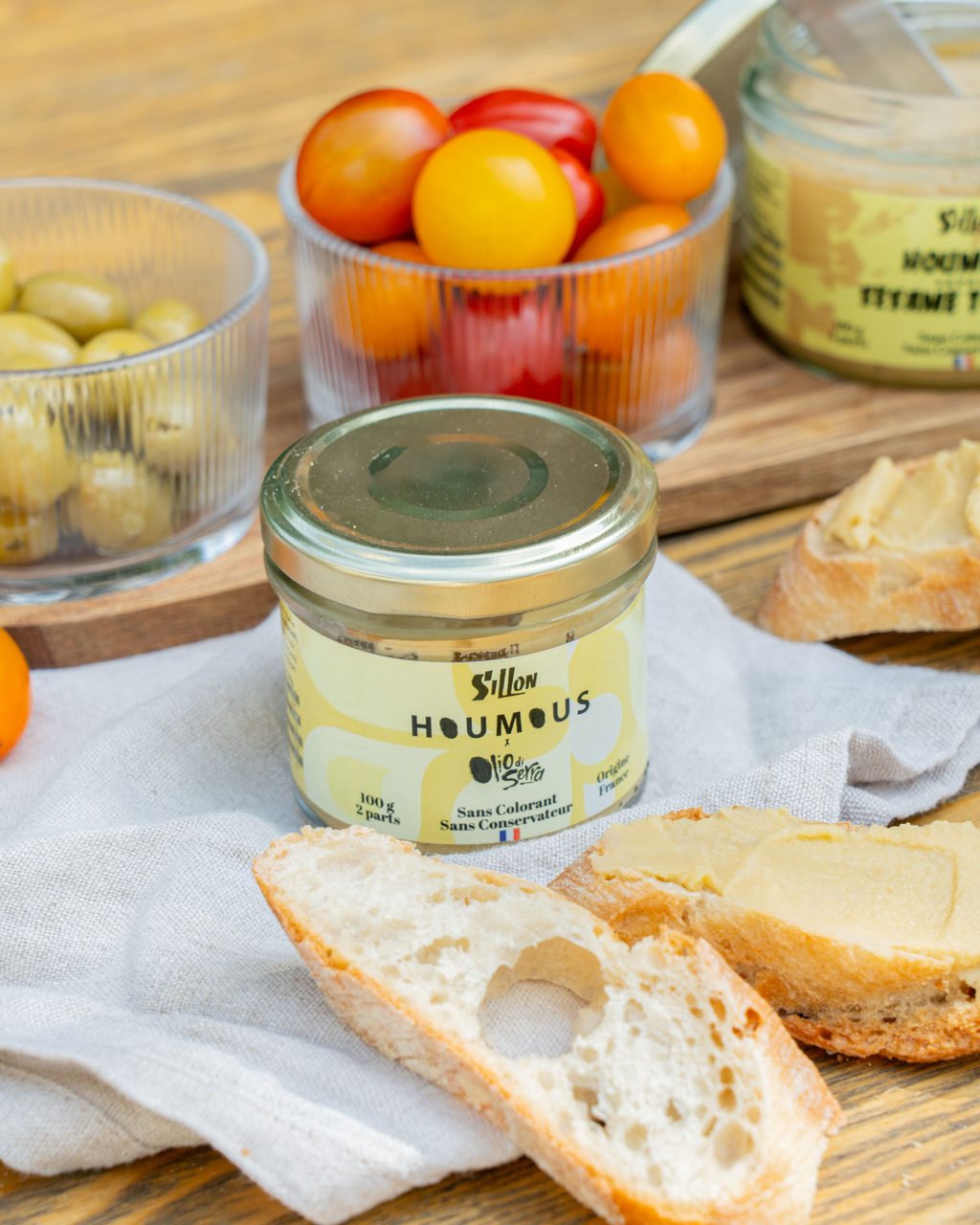 Houmous x Olio di Serra