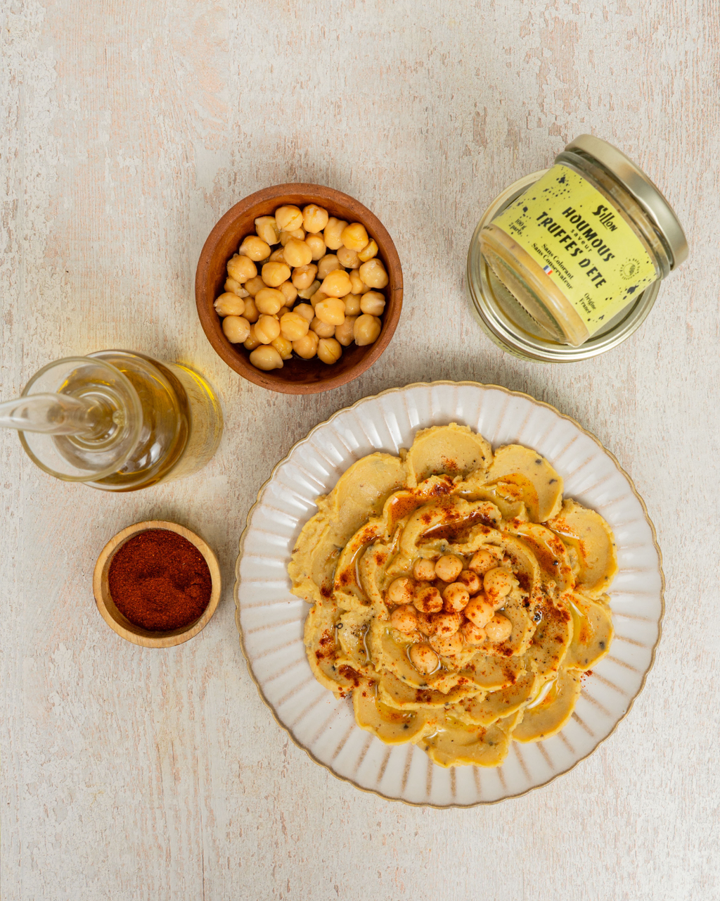 Houmous saveur Truffes d'été