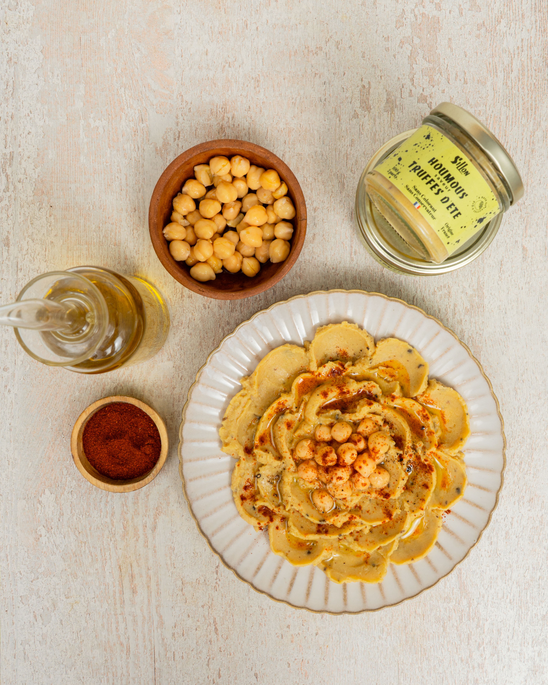 Houmous saveur Truffes d'été