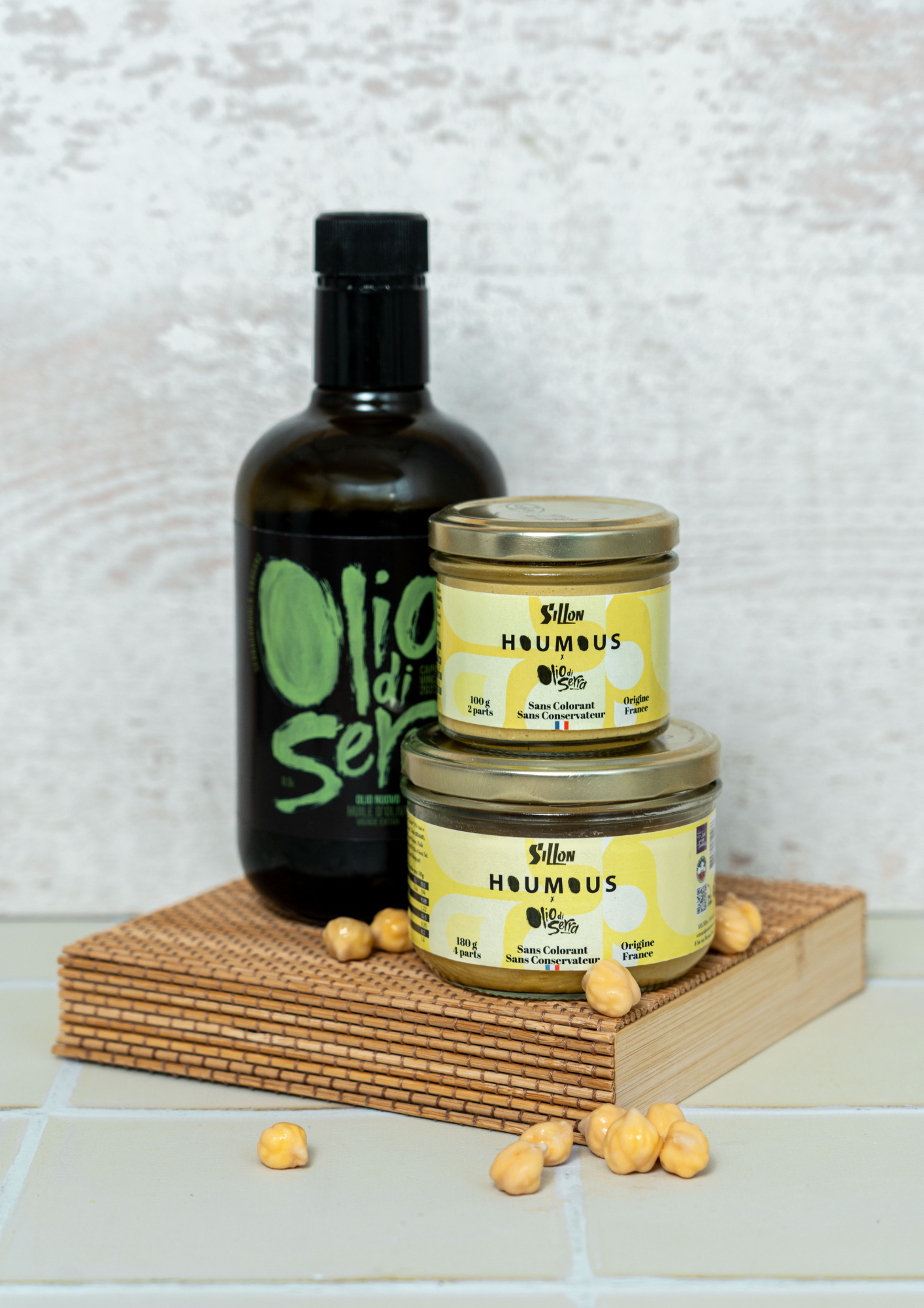 Houmous artisanal en bocal