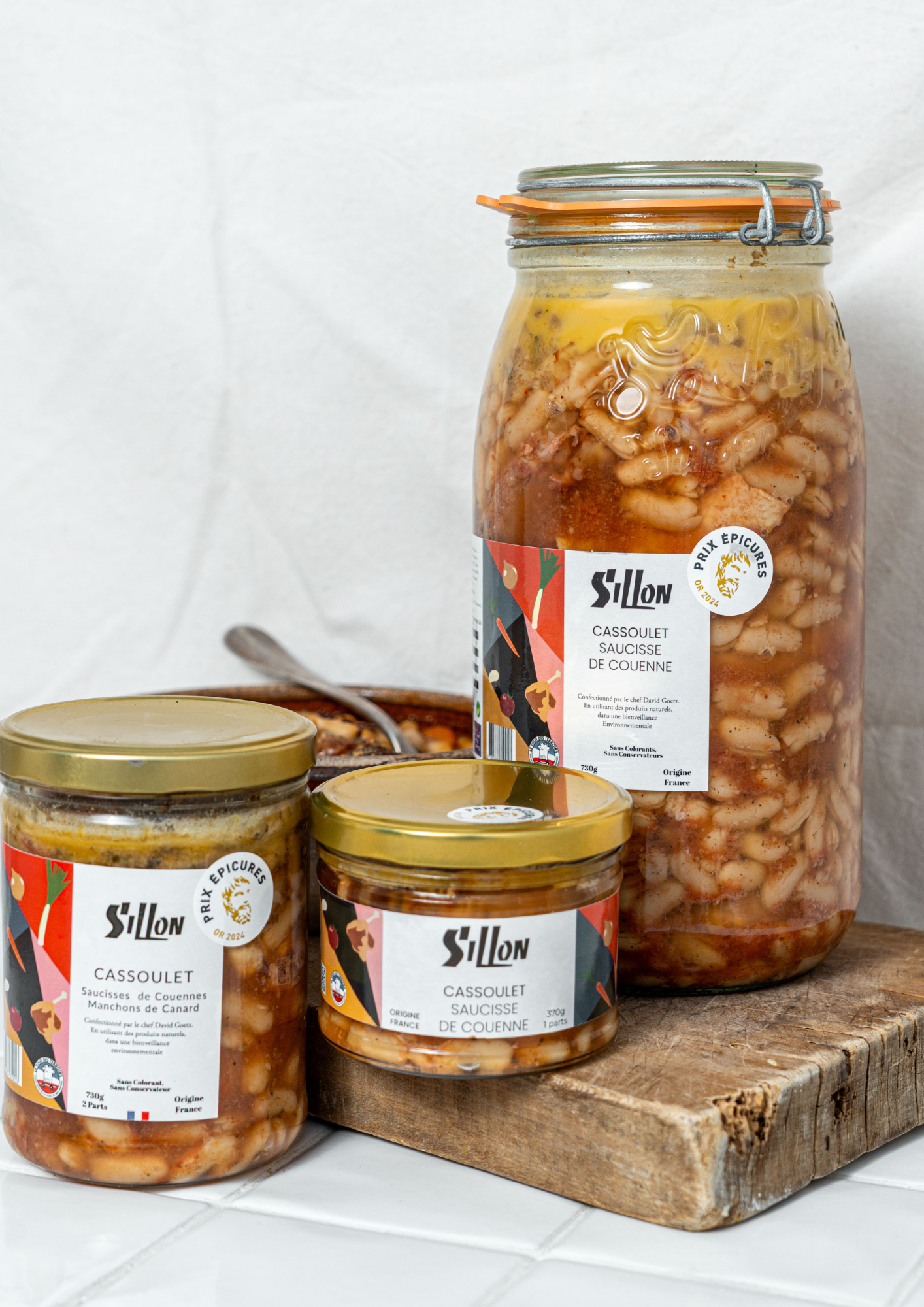 Cassoulet Saucisse de Couenne et Manchons de Canard