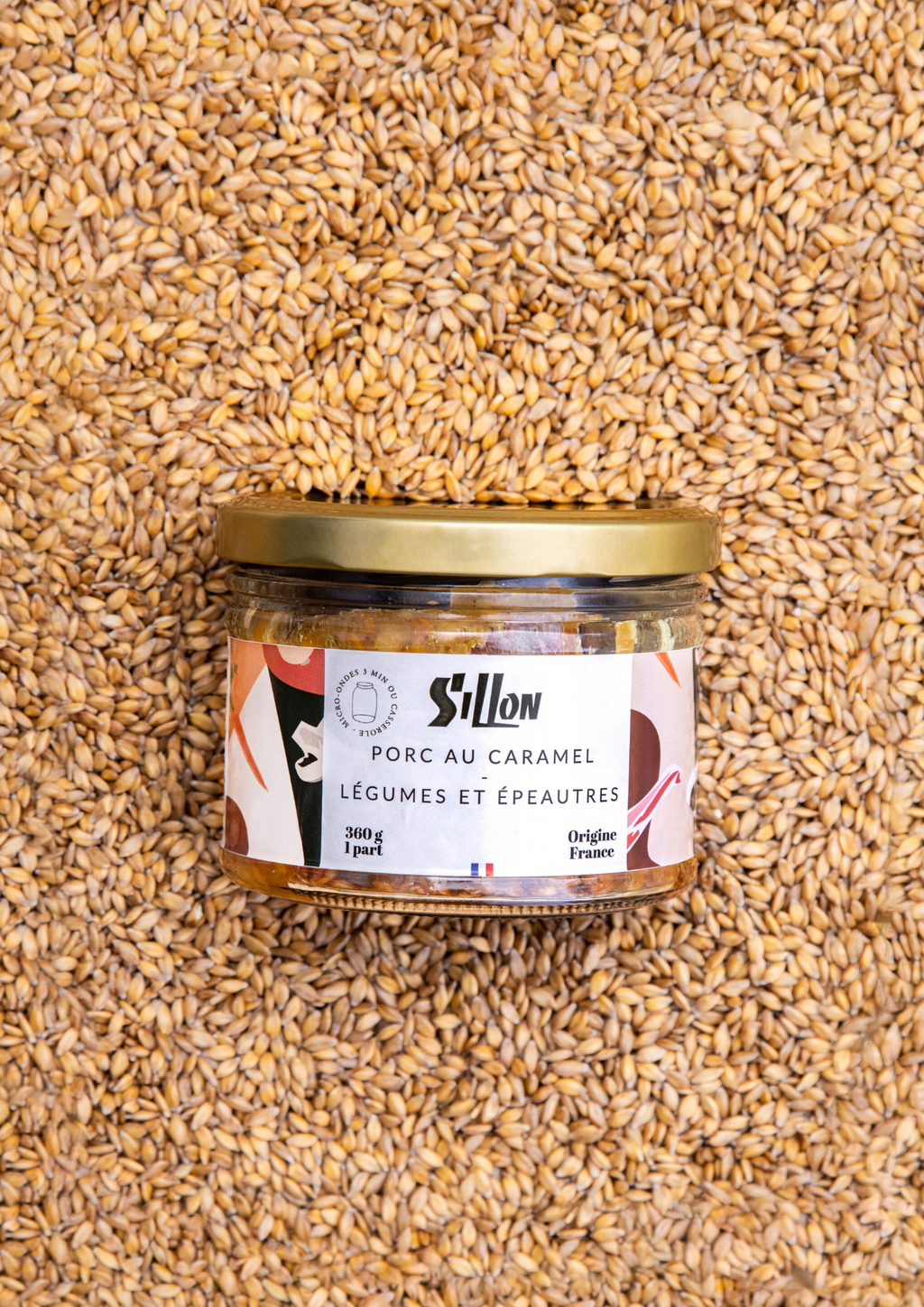 Porc au Caramel - Légumes et épeautres