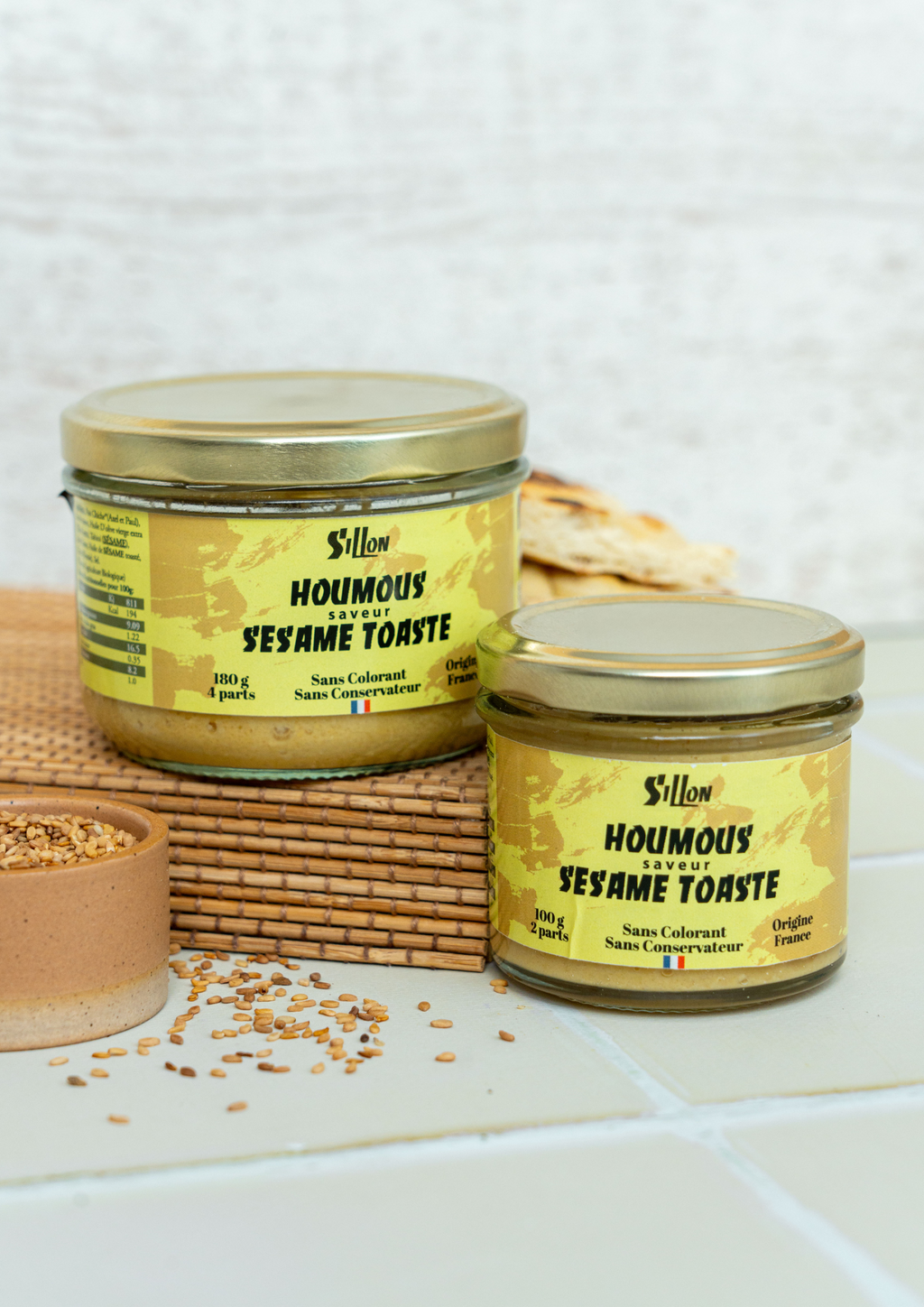 Houmous saveur Sésame Toasté