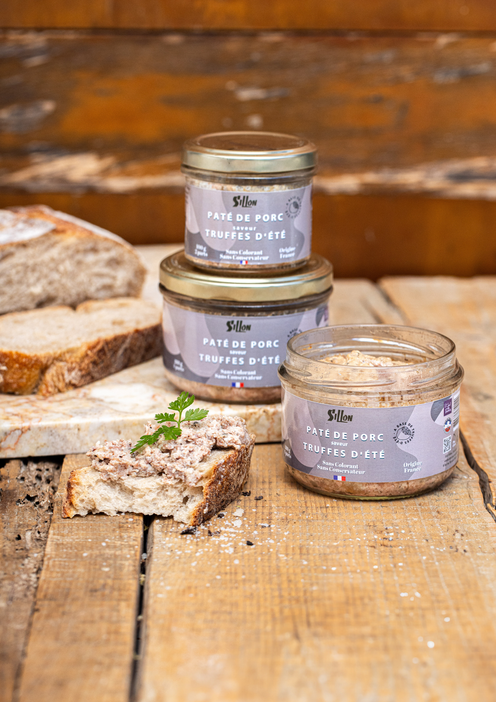pâté saveur truffes d’été artisanal en bocal