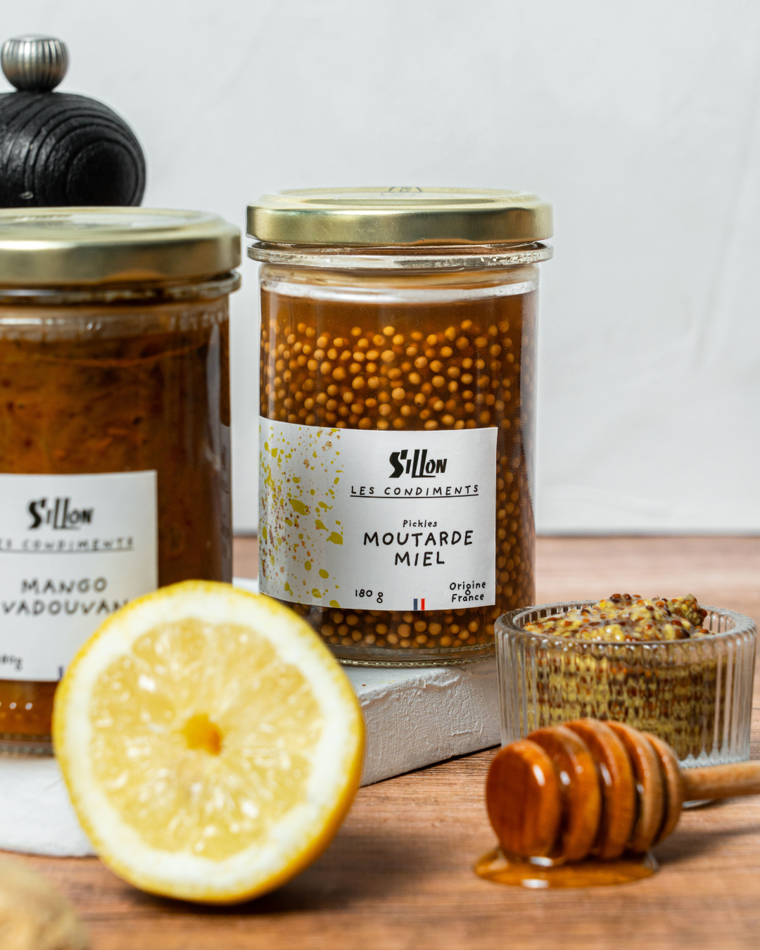 Pickles Moutarde Miel 180g