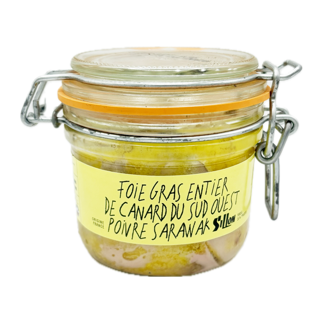 Foie Gras de Canard Entier IGP, Poivre Sarawak